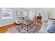 Light-filled living room with hardwood floors and neutral decor at 3019 Parkstone Dr, Charlotte, NC 28210