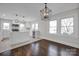 Modern kitchen with white cabinets and quartz countertops at 400 E 27Th St, Kannapolis, NC 28083