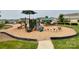 Community playground with playset and shade at 5052 Haven Lodge Rd, Matthews, NC 28104