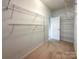 Large walk-in closet with wire shelving at 5052 Haven Lodge Rd, Matthews, NC 28104