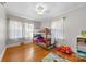 Bedroom features a bunk bed, hardwood floors, and great natural light at 901 Maple Ave, Salisbury, NC 28144