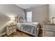 Cozy bedroom with hardwood floors and neutral color palette at 1026 Slew O Gold Ln, Indian Trail, NC 28079