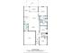 1955 sq ft single story floor plan with 3 bedrooms at 131 E Northstone Rd, Mooresville, NC 28115