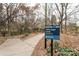 Entrance to Little Sugar Creek Greenway in Freedom Park at 1315 East Blvd # 203, Charlotte, NC 28203