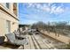 Relaxing rooftop deck with lounge chairs and picnic table at 1315 East Blvd # 203, Charlotte, NC 28203