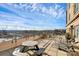 Spacious rooftop deck with seating, grill, and city views at 1315 East Blvd # 203, Charlotte, NC 28203