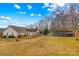 Large backyard with a above ground pool at 160 Pampas Ln, Mooresville, NC 28117