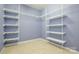 Large walk-in closet with wire shelving at 16220 Circlegreen Dr, Charlotte, NC 28273