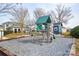 Community playground with swings and climbing structure at 16220 Circlegreen Dr, Charlotte, NC 28273