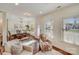 Living room features hardwood floors, and neutral decor with natural light at 2003 Galty Ln, Charlotte, NC 28270