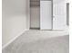 Spacious bedroom with double door closet and neutral carpeting at 212 King George Ln, Gastonia, NC 28056