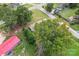 Aerial view of property, including outbuildings at 2697 Knotty Pine Dr, Lancaster, SC 29720