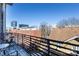 Balcony offering a scenic urban cityscape view at 300 Magnolia Ave # 301, Charlotte, NC 28203