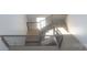 Modern staircase with wood and metal accents at 4218 Sigmon Cove Ln # 6, Terrell, NC 28682