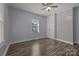 Inviting bedroom with hardwood floors, natural light, and built in wardrobe at 535 5Th St, Chester, SC 29706