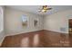 Hardwood floors and neutral walls create a calming living room space at 535 5Th St, Chester, SC 29706