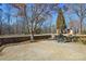 Large backyard with patio and grill area at 6615 Love Mill Rd, Monroe, NC 28110