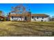 Backyard with a brick chimney and a patio at 6615 Love Mill Rd, Monroe, NC 28110