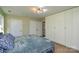 Spacious bedroom with ample closet space and large windows at 6615 Love Mill Rd, Monroe, NC 28110