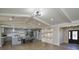 Bright open floorplan showcases a modern kitchen, dining area, and access to the rest of the home at 6615 Love Mill Rd, Monroe, NC 28110