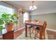 Charming dining room with wood table, chairs, and decorative rug at 846 Von Buren Blvd, Rock Hill, SC 29730