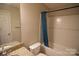 Bathroom with granite countertop and shower/tub combo at 9445 Meadowmont View Dr # 137, Charlotte, NC 28269