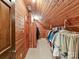 Large walk-in closet with cedar walls and ample hanging space at 955 Brafford Dr, Concord, NC 28025