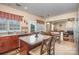 Kitchen with island, stainless steel appliances, and a view to Gathering room at 1344 Middlecrest Nw Dr, Concord, NC 28027