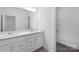 Sleek bathroom with double sinks and a separate shower/tub for optimal functionality at 3116 Beacon Heights Rd, Indian Land, SC 29707