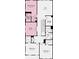 Second floor plan with loft, bedrooms, and baths at 3116 Beacon Heights Rd, Indian Land, SC 29707