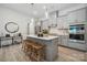 Modern kitchen with stainless steel appliances at 3120 Beacon Heights Rd, Indian Land, SC 29707