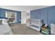 bedroom with crib and playful decor at 3433 Grey Rd, Davidson, NC 28036