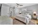 Spacious bedroom with king-size bed and neutral decor at 3433 Grey Rd, Davidson, NC 28036