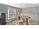 Home office with built-in cabinets and a workspace at 3433 Grey Rd, Davidson, NC 28036
