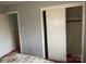 Bedroom with closet and carpeting at 1108 Cone Ave, Pineville, NC 28134