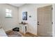 Welcoming entryway with a pet station featuring a dog bed and treat jar at 128 Ballantree Rd # 46, Mooresville, NC 28115