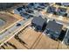 Aerial view showing a house's backyard and surrounding neighborhood at 14247 Canemeadow Dr, Charlotte, NC 28278