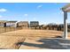 Large backyard with grassy area and a view of the neighborhood at 14247 Canemeadow Dr, Charlotte, NC 28278