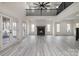 Bright, open living room featuring a cozy fireplace and an airy, modern design at 177 Olympia Dr, Mooresville, NC 28117