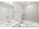 Clean bathroom with bathtub, toilet and vanity at 448 E 16Th St, Charlotte, NC 28206