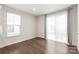 Bright dining area with hardwood floors and access to balcony at 448 E 16Th St, Charlotte, NC 28206