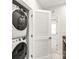 Stackable washer and dryer in a closet at 448 E 16Th St, Charlotte, NC 28206