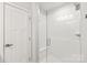 Large walk-in shower with glass enclosure at 448 E 16Th St, Charlotte, NC 28206