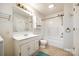 Clean bathroom with tub, vanity, and updated fixtures at 124 Piedmont St, Rock Hill, SC 29730