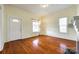 Spacious living room with hardwood floors and lots of natural light at 124 Piedmont St, Rock Hill, SC 29730