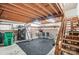 Unfinished basement with storage and stairs at 1419 Jules Ct, Charlotte, NC 28226