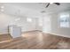 Bright living room featuring hardwood floors and an island at 1455 Southwest Blvd, Newton, NC 28658