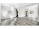 Spacious dining room featuring hardwood floors and natural light at 15011 Edindale Dr, Charlotte, NC 28277