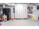 Organized garage with custom cabinetry and extra storage at 1866 Baylor Dr, Rock Hill, SC 29732