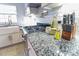 Kitchen detail showing granite countertops and gas cooktop at 1866 Baylor Dr, Rock Hill, SC 29732